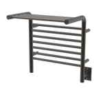 Jeeves Modelo M Repisa 11 Barras Toallero Calefactor Cableado en Níquel Satinado