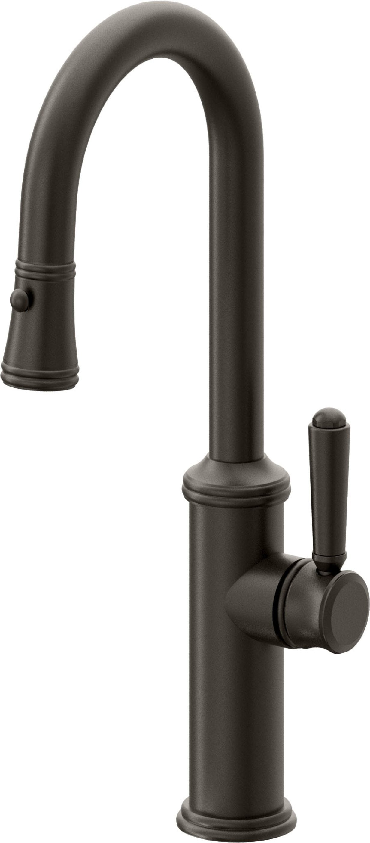 California Faucets Davoli Llave Extraíble Tradicional para Bar/Preparación - Bronce Oscuro