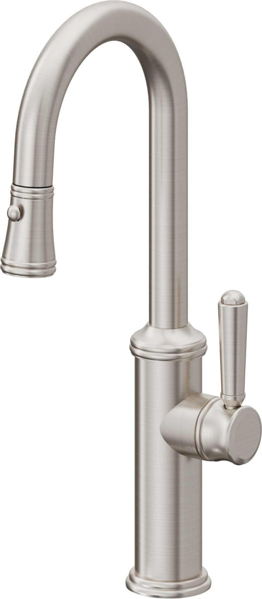 California Faucets Davoli Llave Extraíble Tradicional para Bar/Preparación - Acero Inoxidable Ultra