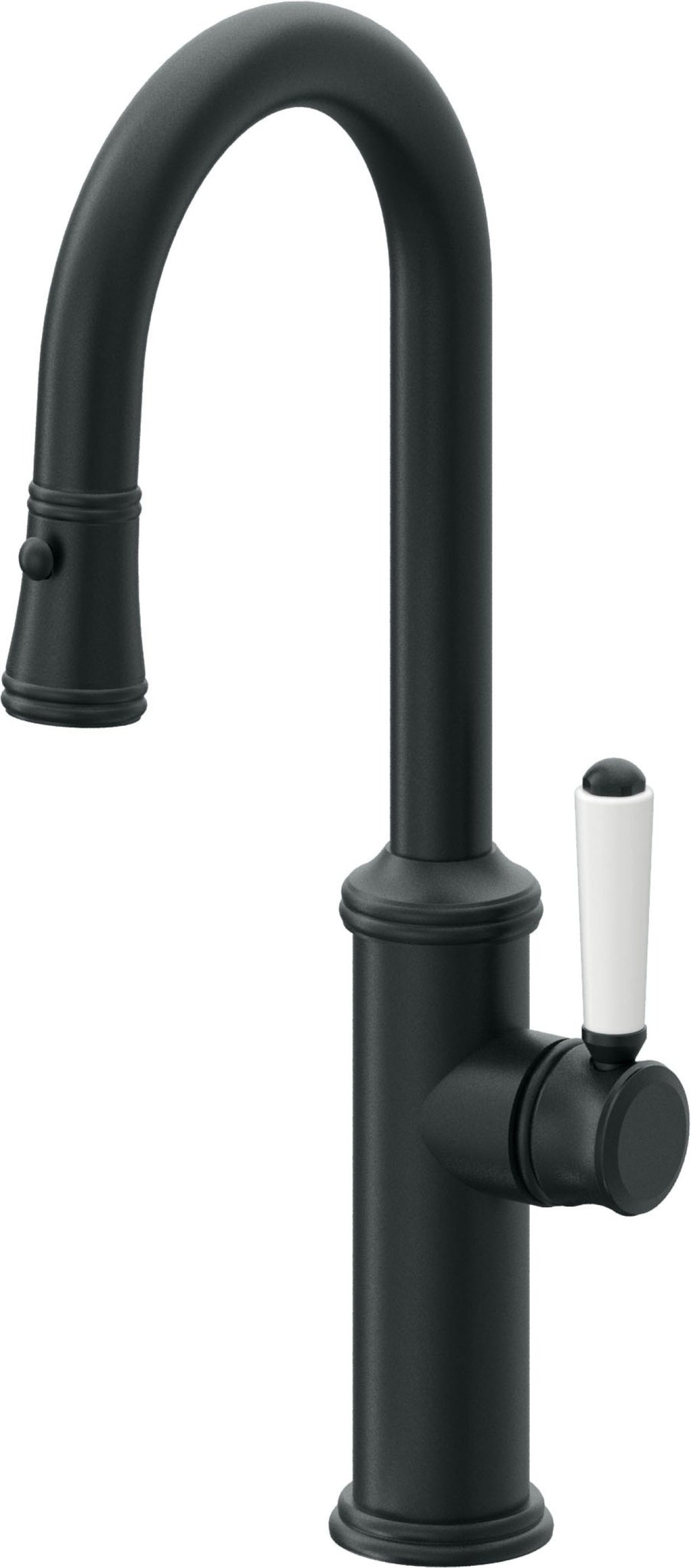 California Faucets Davoli Llave Extraíble Tradicional para Bar/Preparación - Carbón