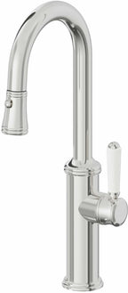 California Faucets Davoli Llave Extraíble Tradicional para Bar/Preparación - Cromo Pulido