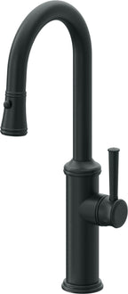 California Faucets Davoli Llave Extraíble Tradicional para Bar/Preparación - Carbón
