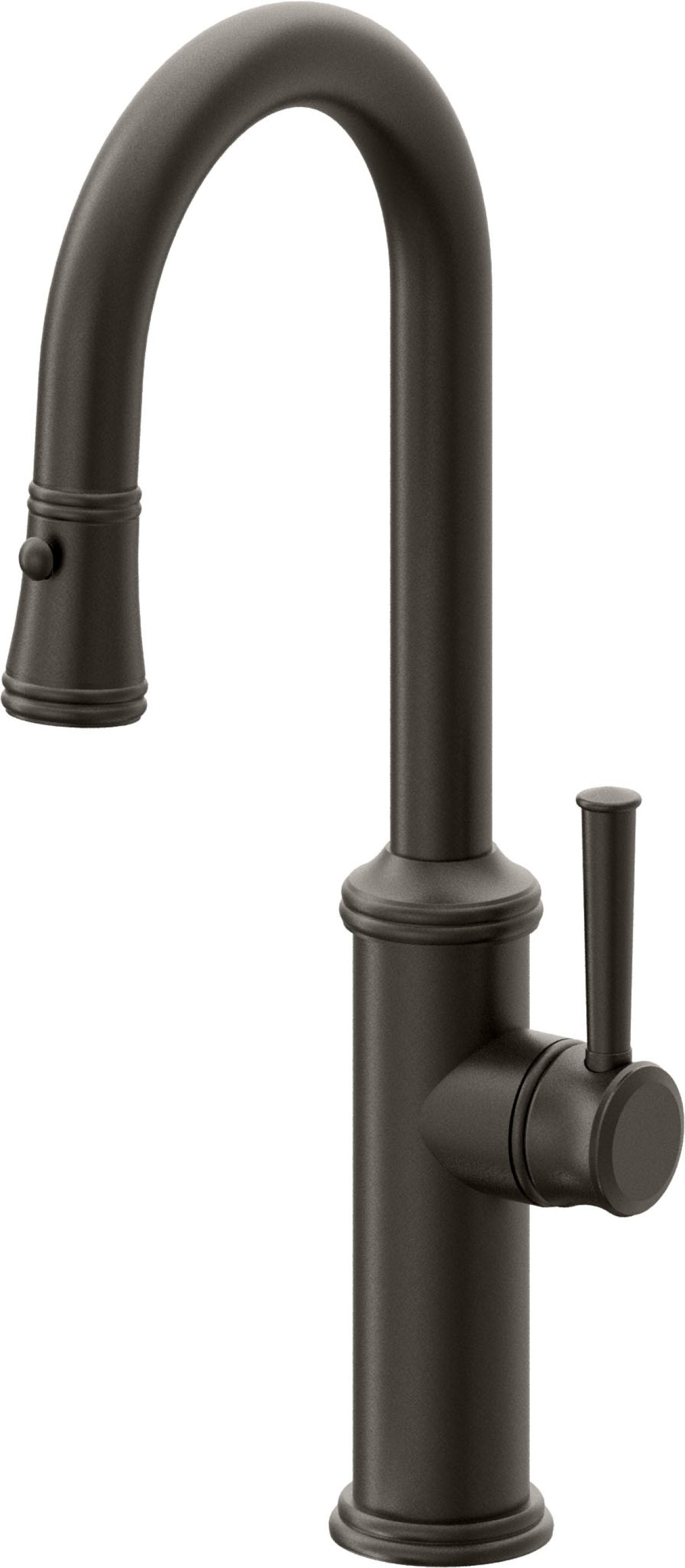 California Faucets Davoli Llave Extraíble Tradicional para Bar/Preparación - Bronce Oscuro