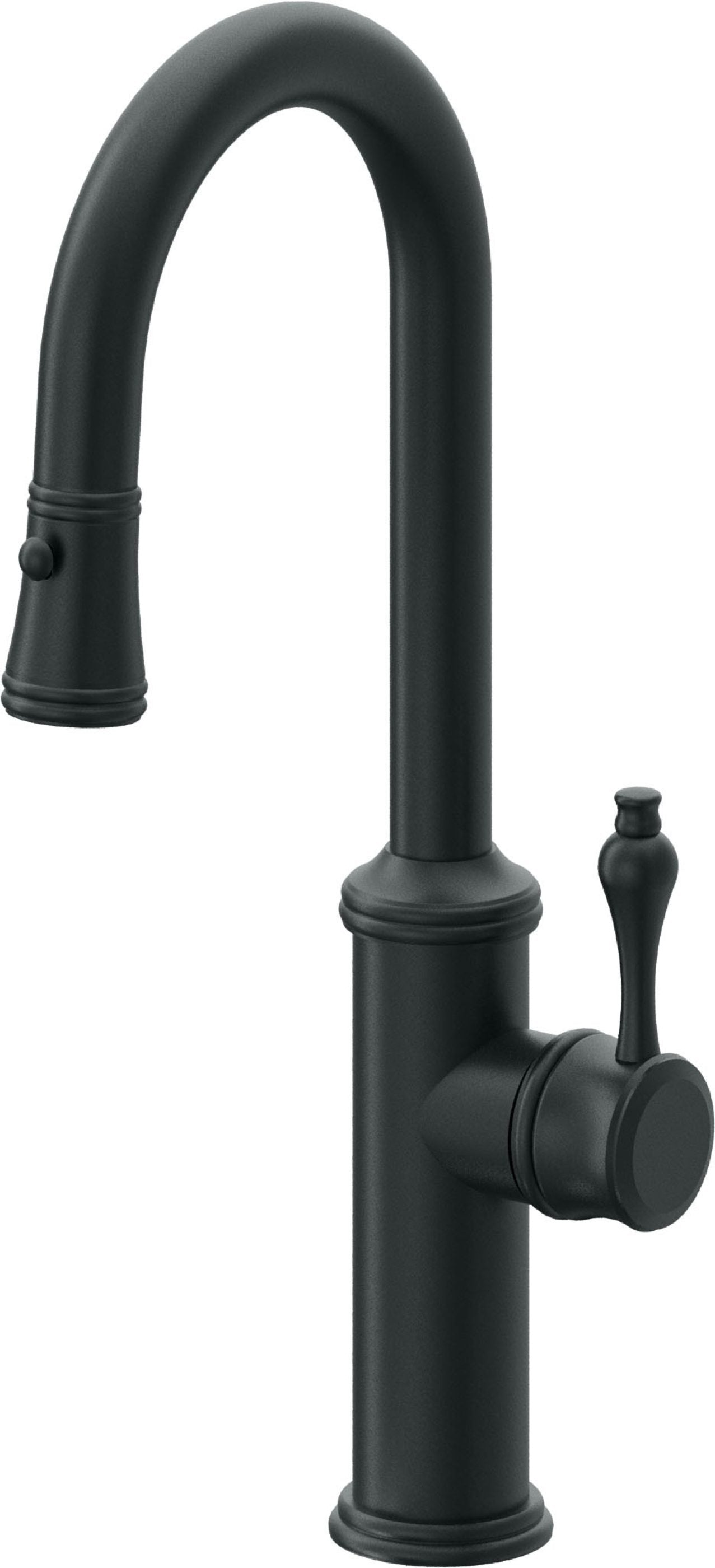 California Faucets Davoli Llave Extraíble Tradicional para Bar/Preparación - Carbón