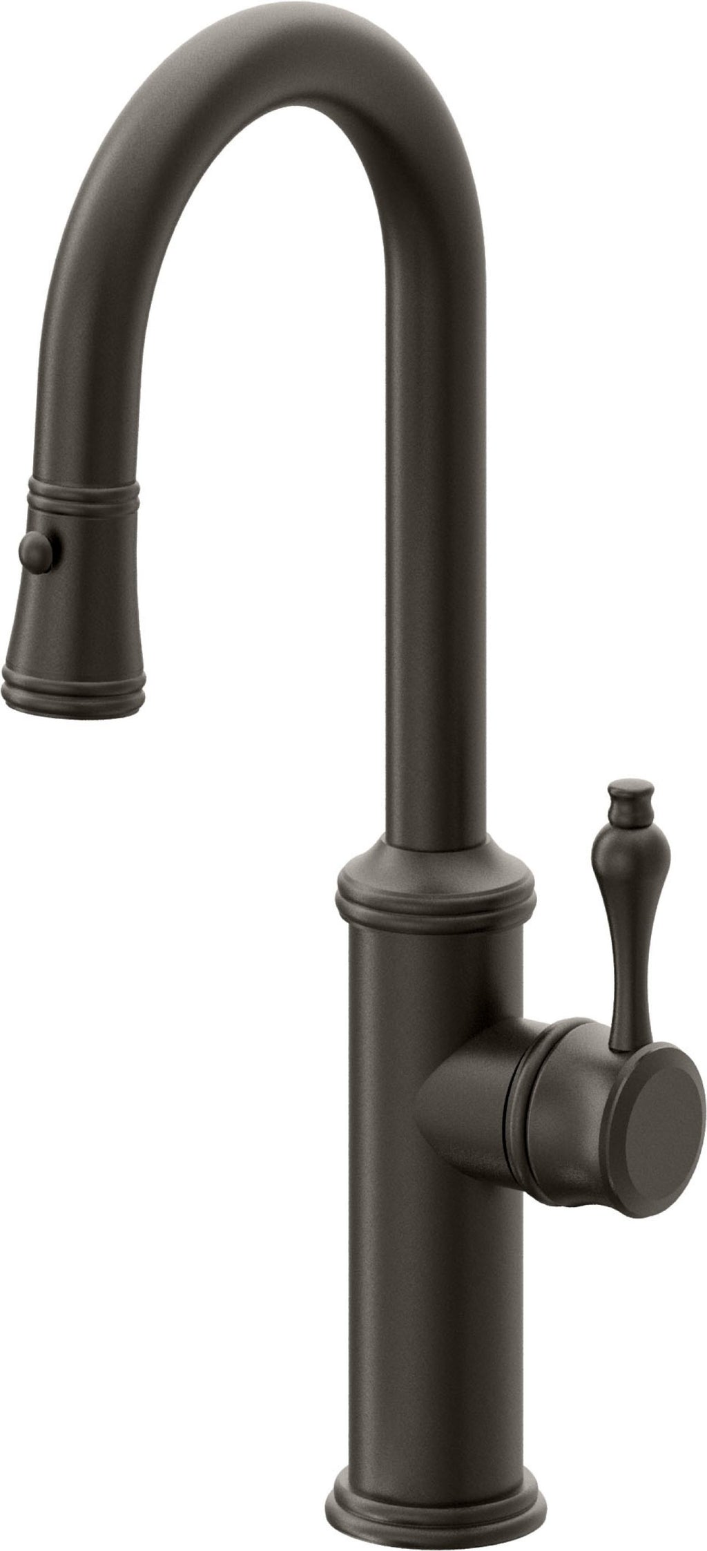California Faucets Davoli Llave Extraíble Tradicional para Bar/Preparación - Bronce Oscuro