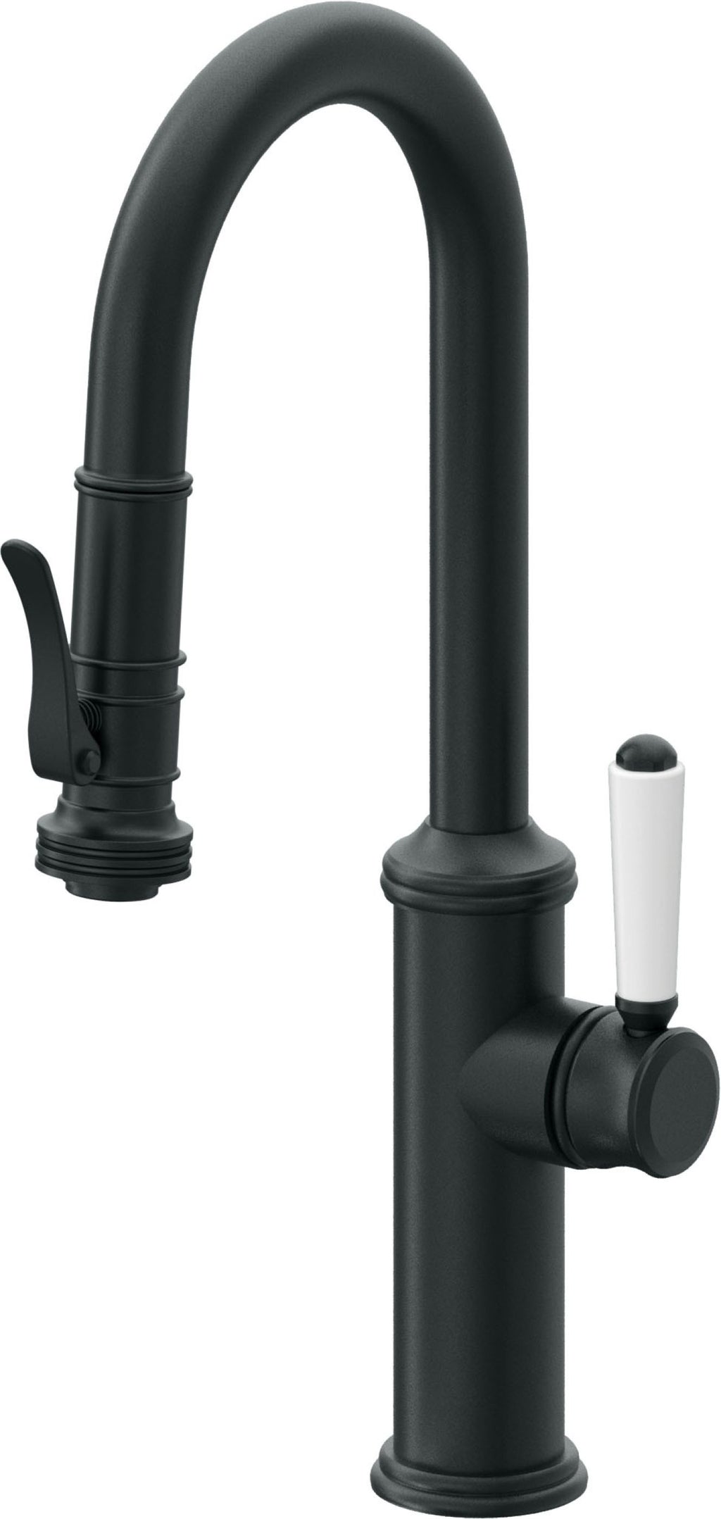 California Faucets Davoli Llave Extraíble Tradicional para Bar/Preparación - Carbón