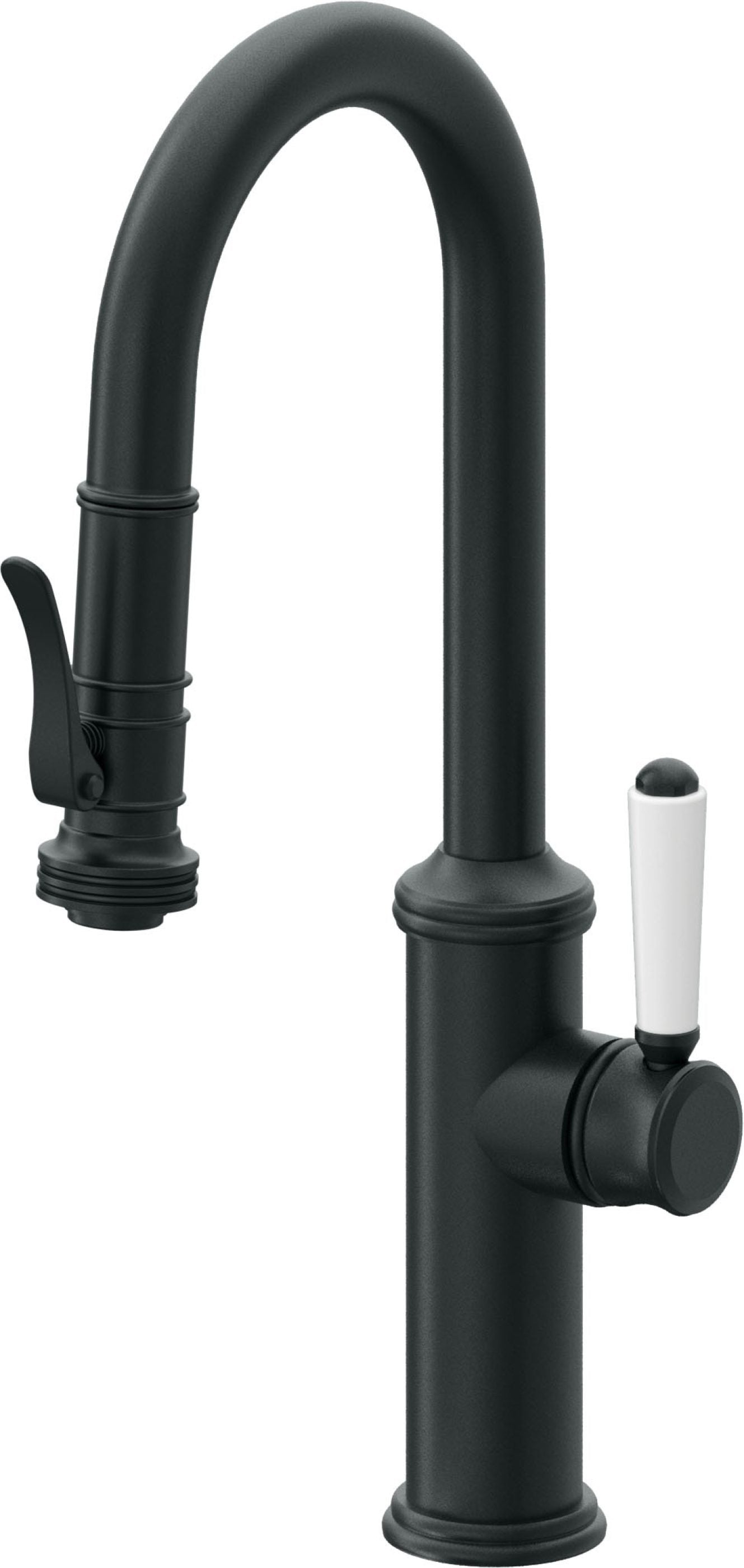 California Faucets Davoli Llave Extraíble Tradicional para Bar/Preparación - Carbón