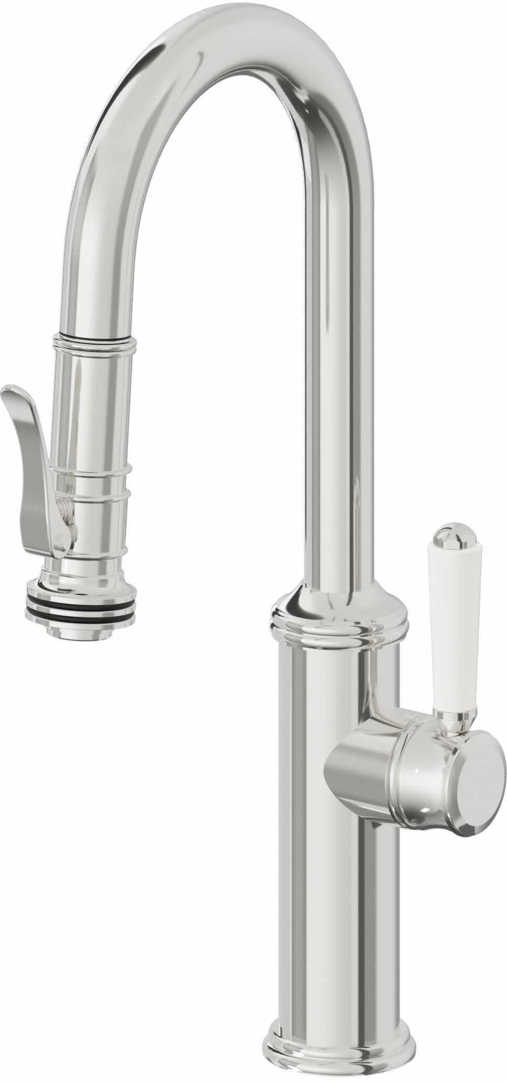 California Faucets Davoli Llave Extraíble Tradicional para Bar/Preparación - Cromo Pulido