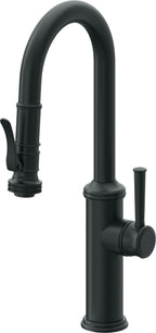 California Faucets Davoli Llave Extraíble Tradicional para Bar/Preparación - Carbón