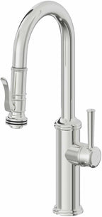 California Faucets Davoli Llave Extraíble Tradicional para Bar/Preparación - Cromo Pulido