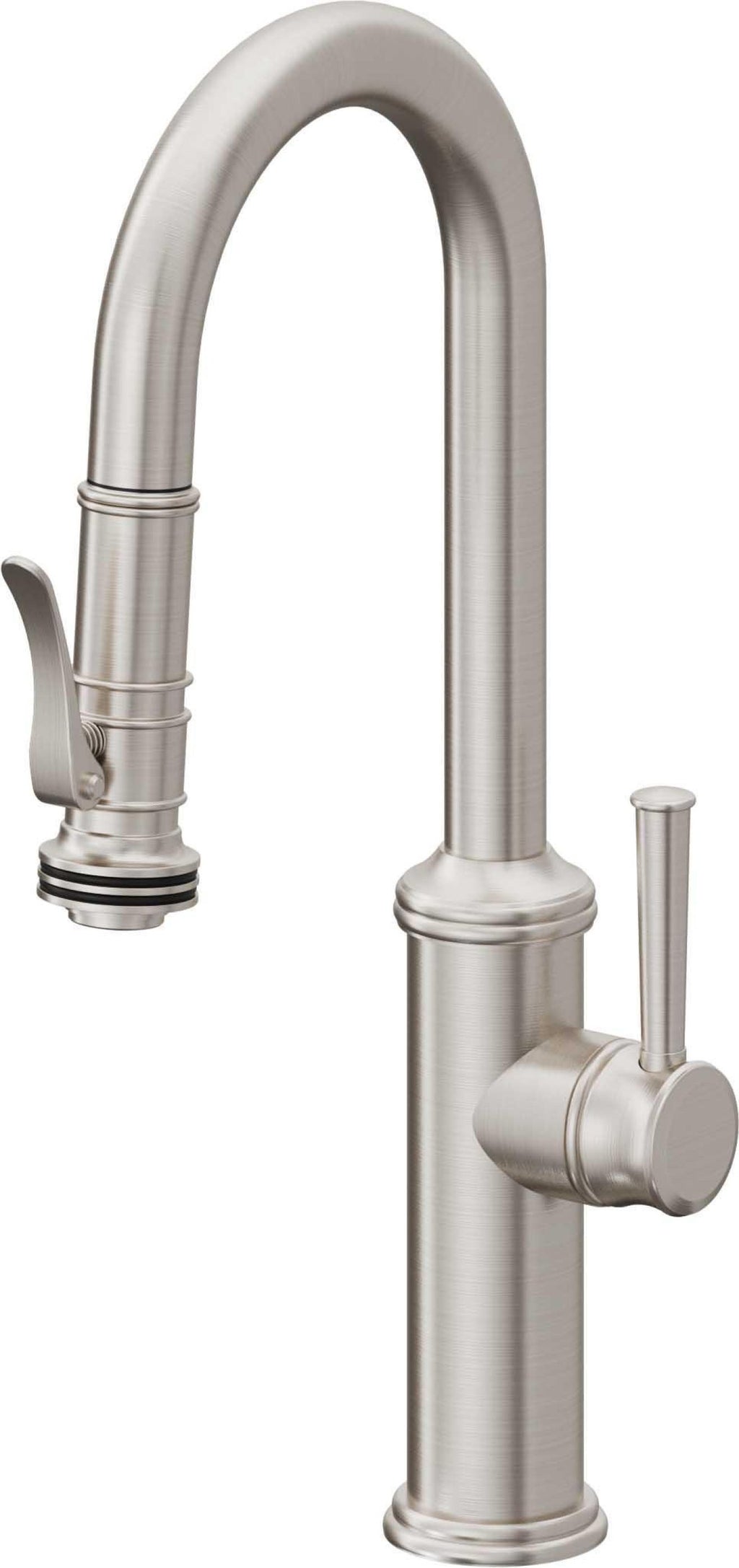 California Faucets Davoli Llave Extraíble Tradicional para Bar/Preparación - Acero Inoxidable Ultra