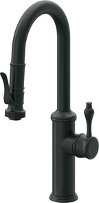 California Faucets Davoli Llave Extraíble Tradicional para Bar/Preparación - Carbón
