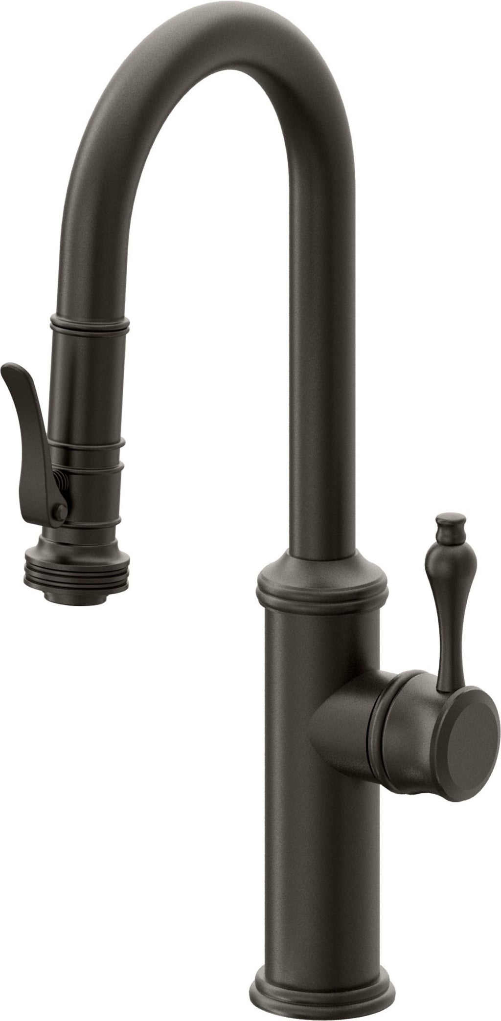 California Faucets Davoli Llave Extraíble Tradicional para Bar/Preparación - Bronce Oscuro