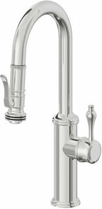 California Faucets Davoli Llave Extraíble Tradicional para Bar/Preparación - Cromo Pulido