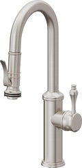 California Faucets Davoli Llave Extraíble Tradicional para Bar/Preparación - Acero Inoxidable Ultra