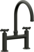 California Faucets Descanso Llave de Cocina Tipo Puente Industrial - Pico en Arco - Bronce Bella Terra