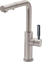 California Faucets Corsano Llave de Cocina de Extraccion Contemporanea - Níquel Satinado
