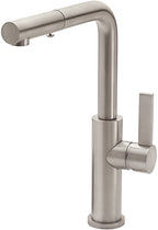 California Faucets Corsano Llave de Cocina de Extraccion Contemporanea - Níquel Satinado