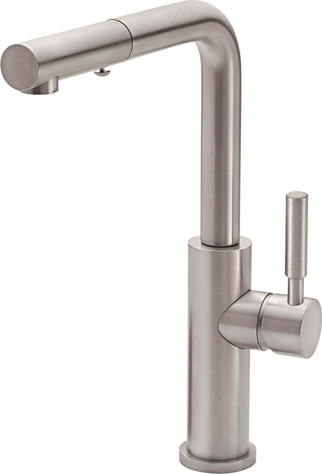 California Faucets Corsano Llave de Cocina de Extraccion Contemporanea - Níquel Satinado