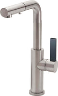 California Faucets Corsano Llave de Cocina de Extraccion Contemporanea - Níquel Satinado