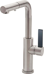 California Faucets Corsano Llave de Cocina de Extraccion Contemporanea - Níquel Satinado