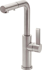 California Faucets Corsano Llave de Cocina de Extraccion Contemporanea - Níquel Satinado