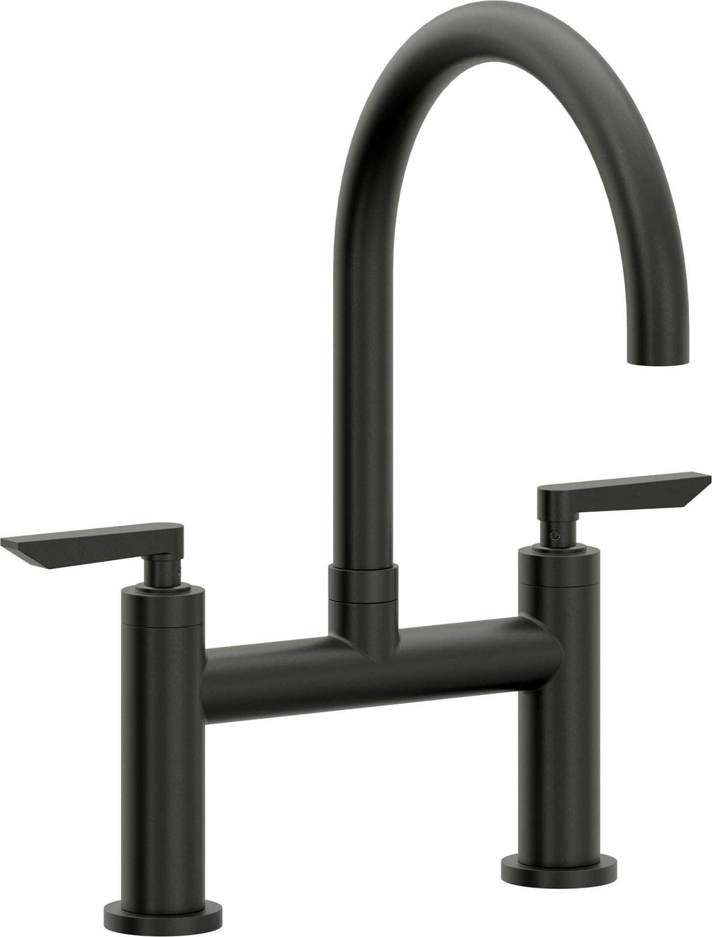 California Faucets Corsano Llave de Cocina Tipo Puente Contemporanea - Pico en Arco - Bronce Bella Terra