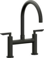 California Faucets Corsano Llave de Cocina Tipo Puente Contemporanea - Pico en Arco - Bronce Bella Terra