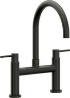 California Faucets Corsano Llave de Cocina Tipo Puente Contemporanea - Pico en Arco - Bronce Bella Terra