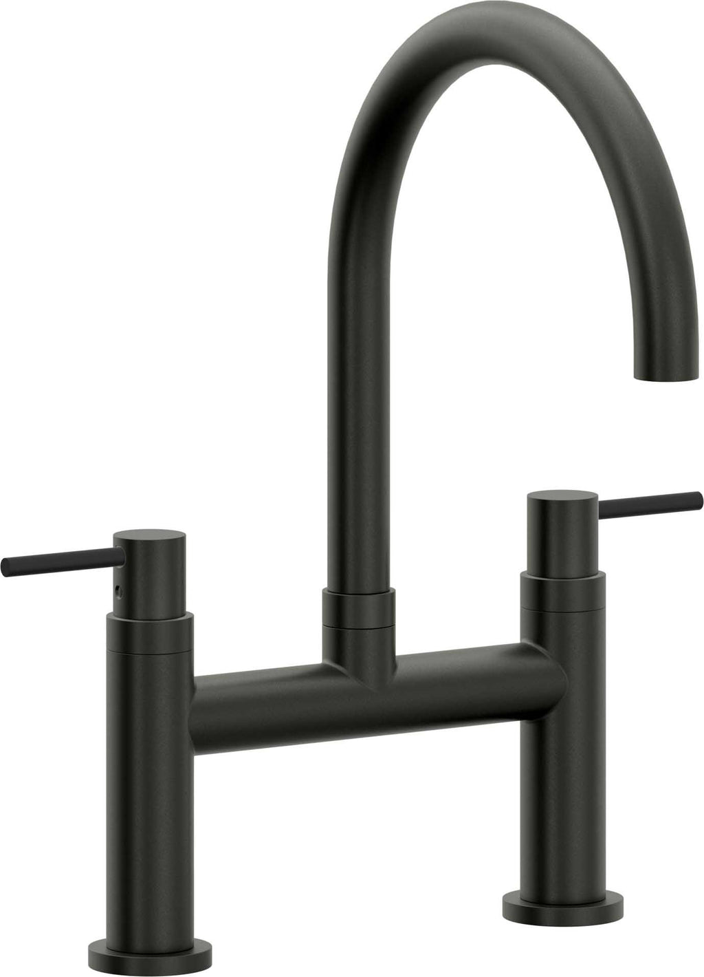 California Faucets Corsano Llave de Cocina Tipo Puente Contemporanea - Pico en Arco - Bronce Bella Terra