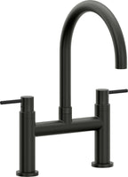 California Faucets Corsano Llave de Cocina Tipo Puente Contemporanea - Pico en Arco - Bronce Bella Terra