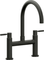 California Faucets Corsano Llave de Cocina Tipo Puente Contemporanea - Pico en Arco - Bronce Bella Terra