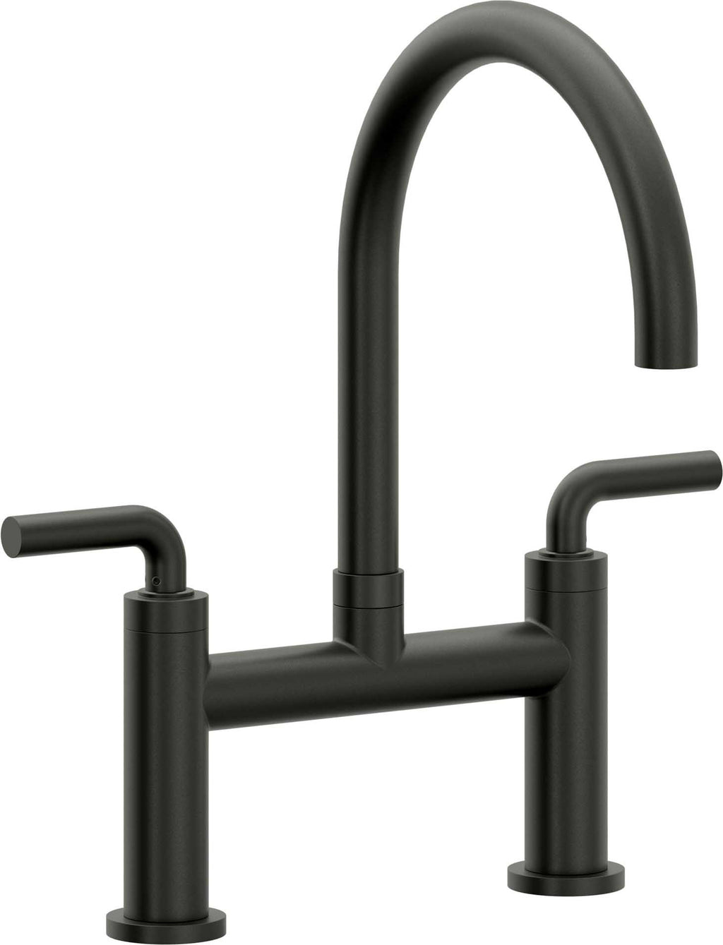 California Faucets Corsano Llave de Cocina Tipo Puente Contemporanea - Pico en Arco - Bronce Bella Terra
