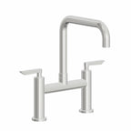California Faucets Corsano Llave de Cocina Tipo Puente Contemporanea - Pico Cuadruple - Cromo Pulido