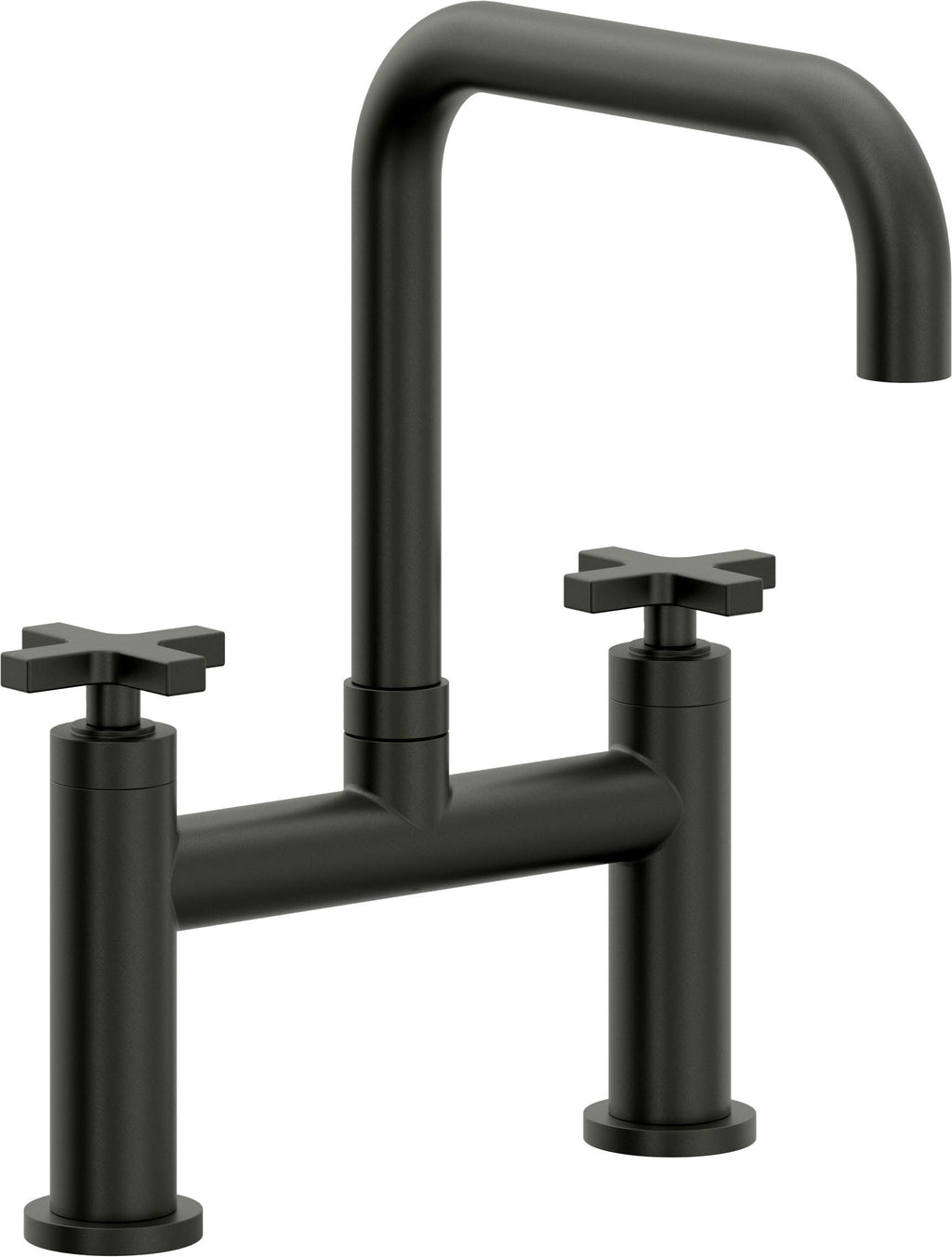 California Faucets Corsano Llave de Cocina Tipo Puente Contemporanea - Pico Cuadruple - Bronce Bella Terra
