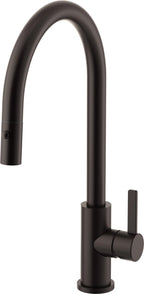 California Faucets COTO Llave de Cocina Extraíble con Rociador de Botón - Surtidor Alto - Bronce Bella Terra