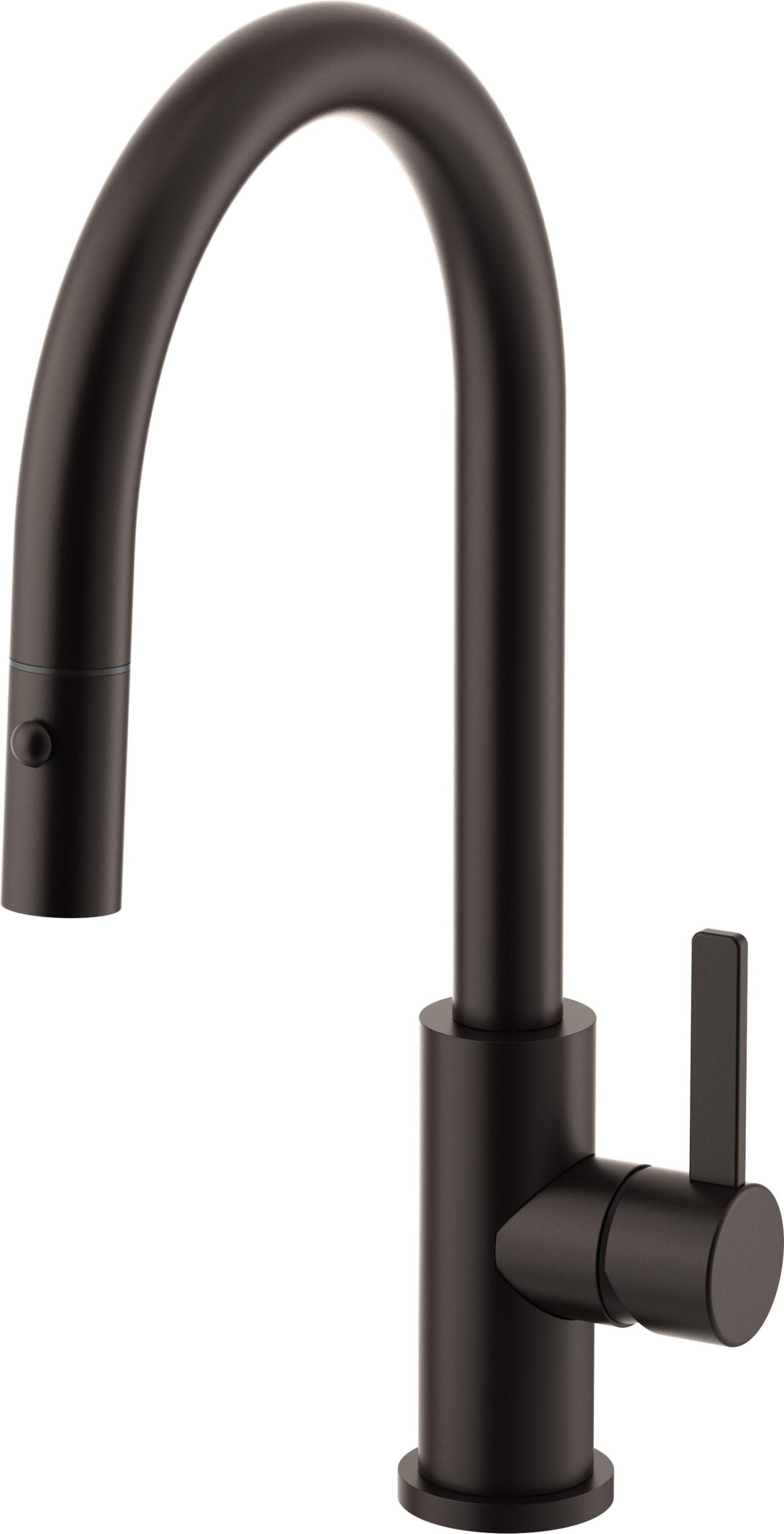 California Faucets COTO Llave de Cocina Extraíble con Rociador de Botón - Surtidor Bajo - Bronce Bella Terra