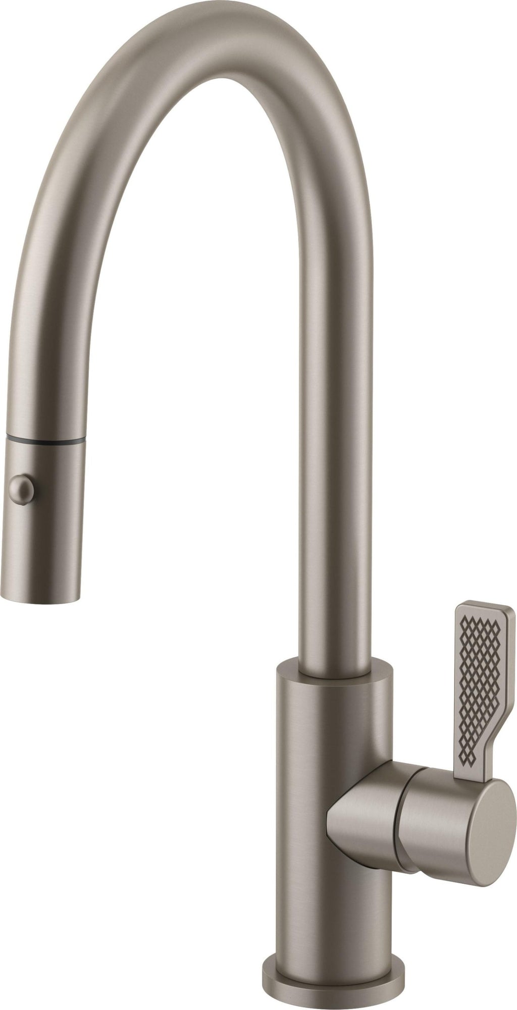California Faucets COTO Llave de Cocina Extraíble con Rociador de Botón - Surtidor Bajo - Grafito
