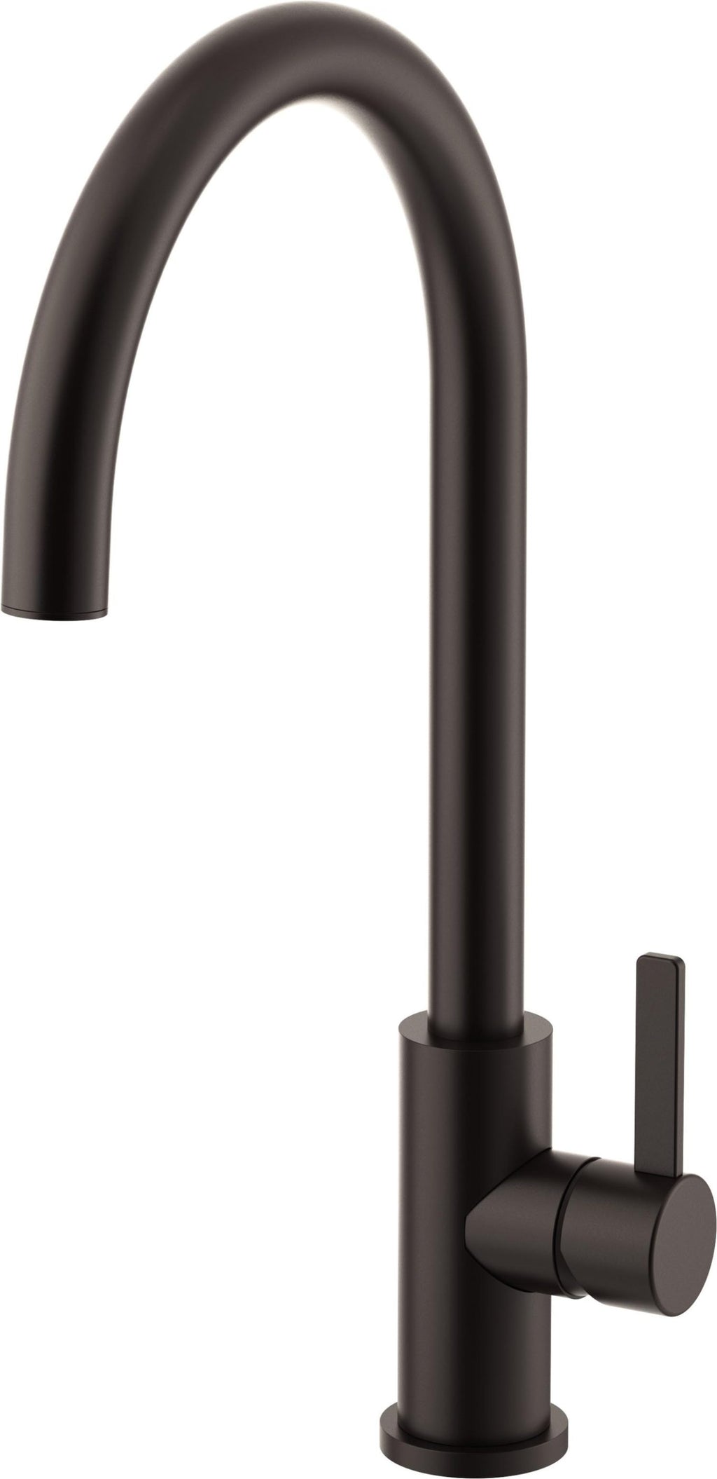 California Faucets COTO Llave de Cocina Fijo - Surtidor en Arco Alto - Bronce Bella Terra
