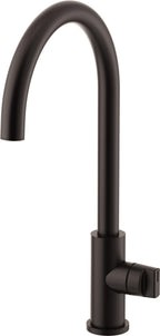 California Faucets COTO Llave de Cocina Fijo - Surtidor en Arco Alto - Bronce Bella Terra