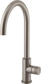 California Faucets COTO Llave de Cocina Fijo - Surtidor en Arco Alto - Grafito