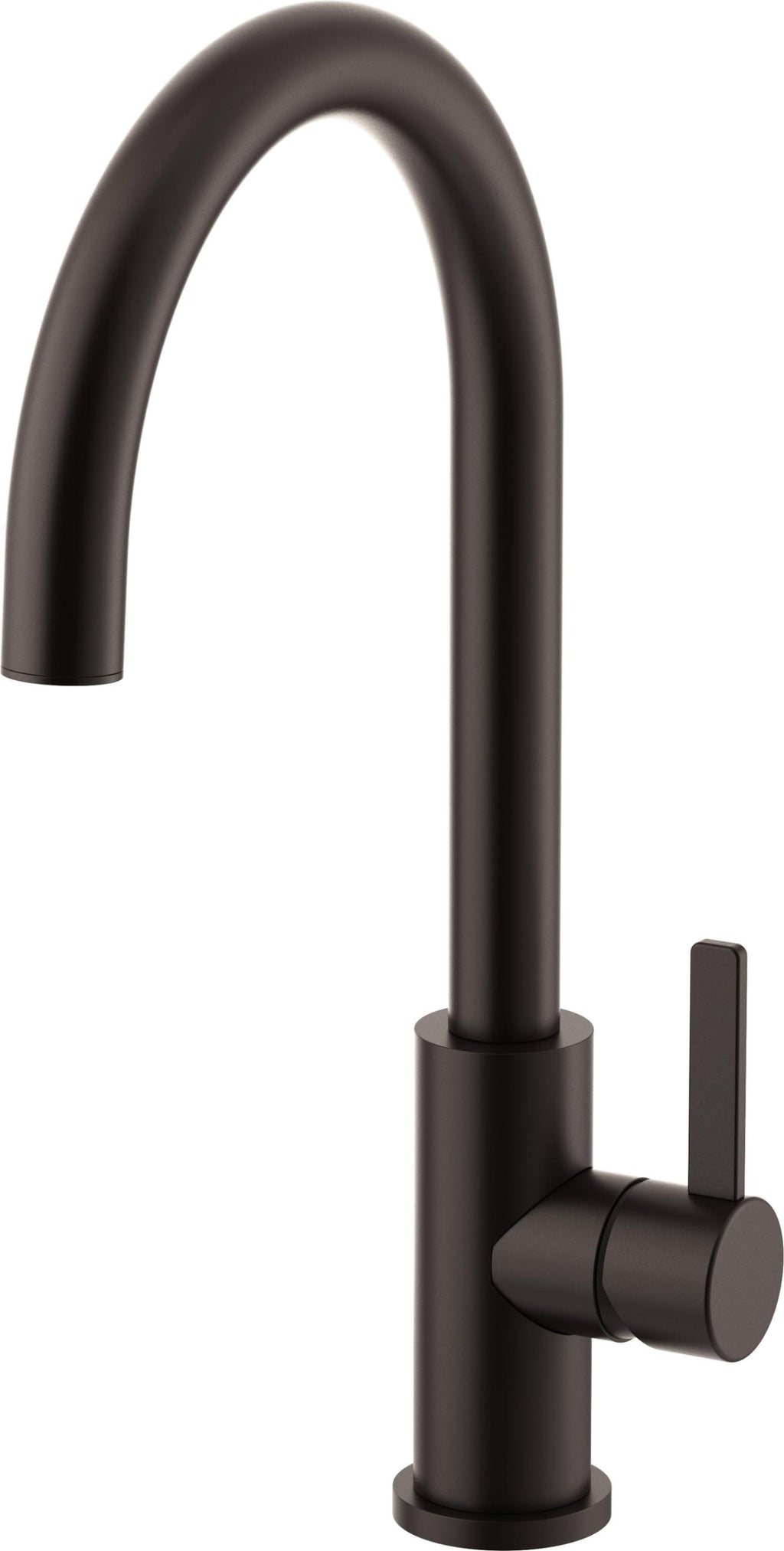 California Faucets COTO Llave de Cocina Fijo - Surtidor en Arco Bajo - Bronce Bella Terra