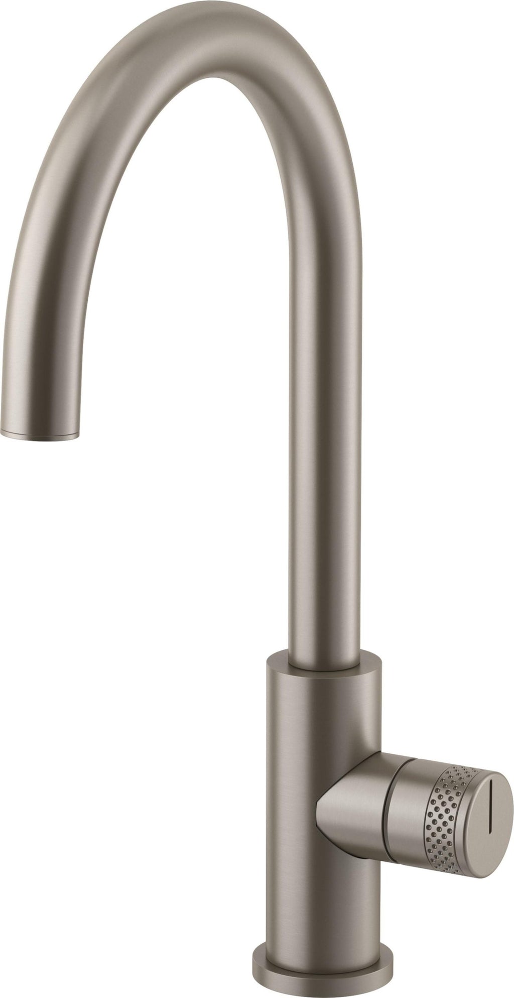 California Faucets COTO Llave de Cocina Fijo - Surtidor en Arco Bajo - Grafito