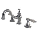 Kingston Brass Bel-Air - Llave de Lavabo Widespread (3 Orificios), con Dos Manerales — Cromo Pulido