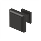 Deltana Perilla Cuadrada Decorativa 1-3/16"