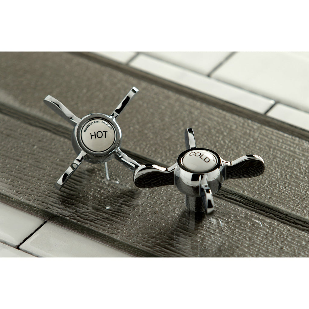 Kingston Brass Essex - Llave de Lavabo Widespread (3 Orificios), con Dos Manerales — Ambientación 2