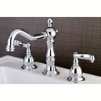 Kingston Brass Heritage - Llave de Lavabo Widespread (3 Orificios), con Dos Manerales — Ambientación 1