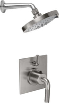 California Faucets Descanso Sistema de Regadera Descanso StyleTherm Termostático de 1/2" con Regadera Individual