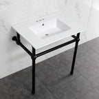 Kingston Brass Templeton lavabo consola — vista