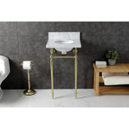 Kingston Brass Edwardian lavabo consola — vista